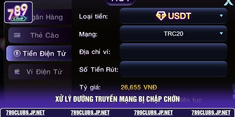 Xử lý đường truyền mạng bị chập chờn